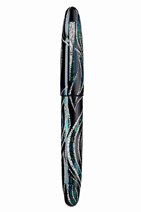 Taccia Limited Edition Miyabi Empress King Of Pen Fossils in the Sky Raden Shadow Fountain Pen - Image 3