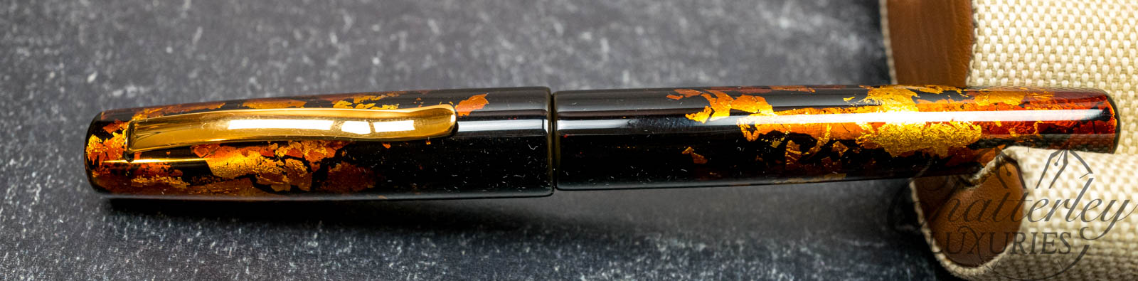 Chateau Prototype Urushi/Raden/Gold Leaf Fountain Pens - Chatterley