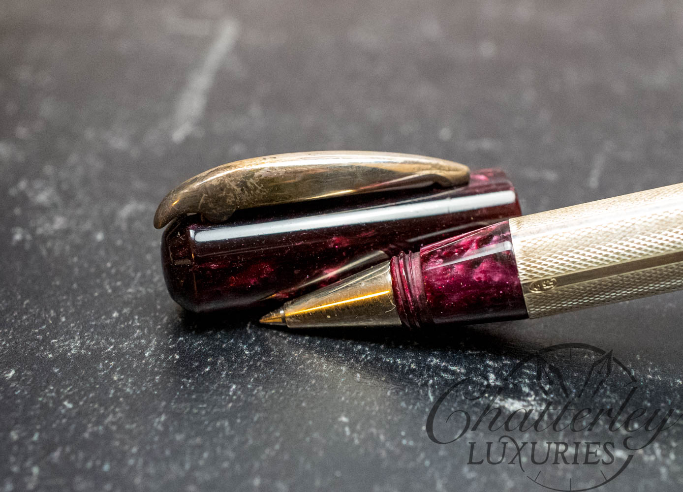 Visconti Luxury Leather Pen Case Collection - Chatterley