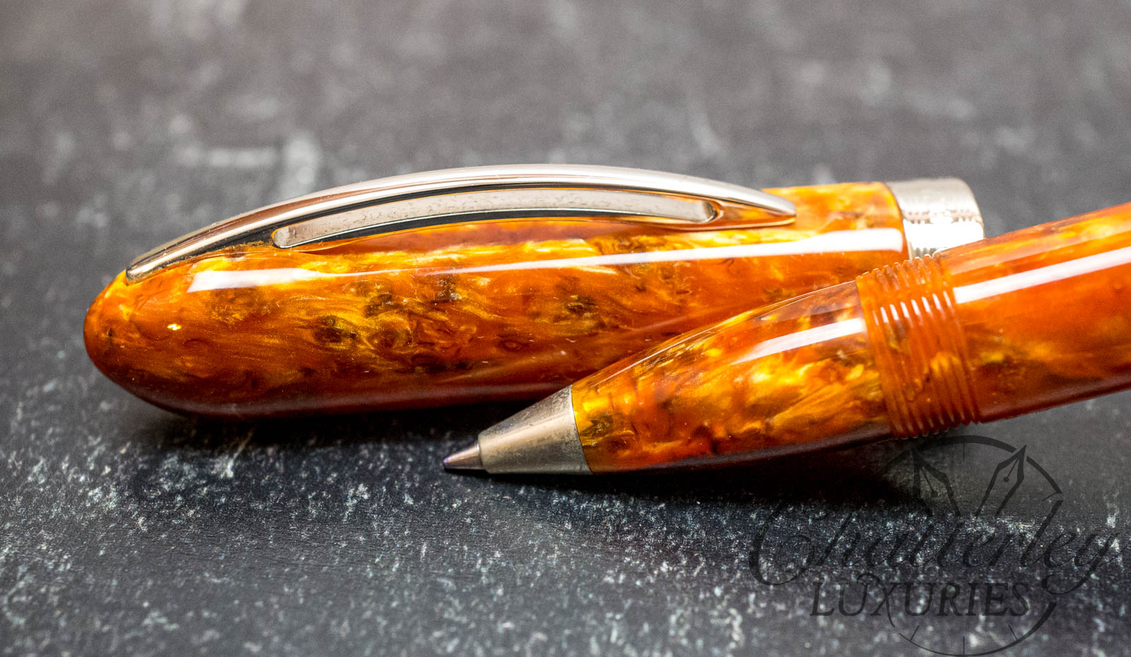 Amber Resin Infused Rollerball