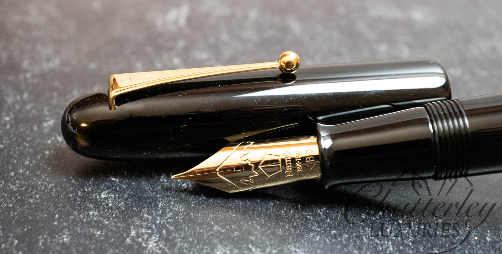 Chateau Prototype Urushi/Raden/Gold Leaf Fountain Pens - Chatterley