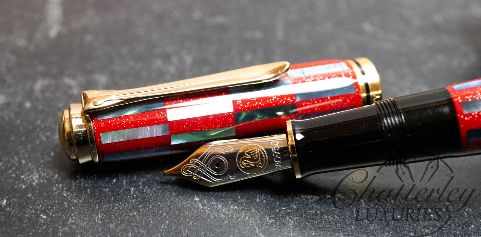 Louis Vuitton Palladium Spirit Fountain Pen - Chatterley