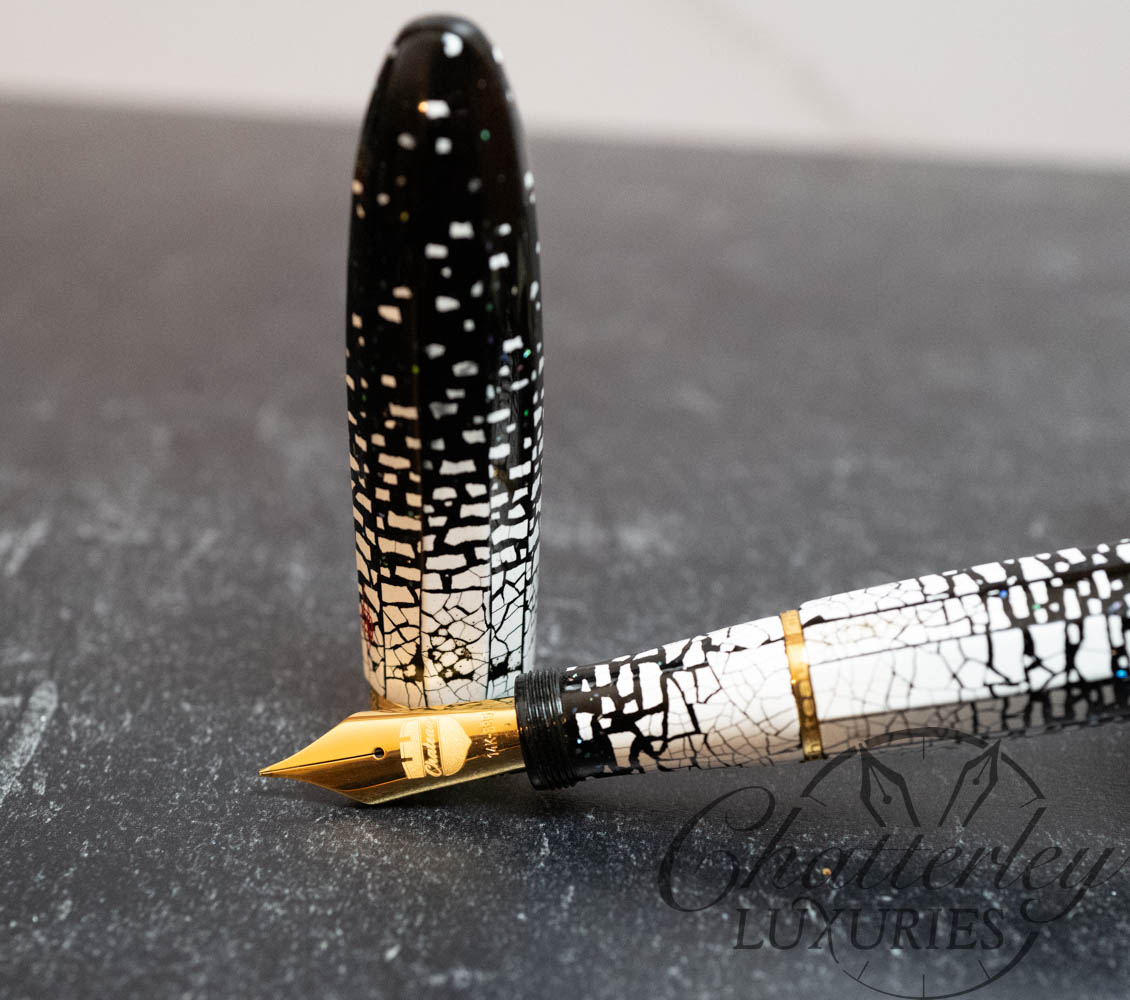 Chateau Prototype Urushi/Raden/Gold Leaf Fountain Pens - Chatterley