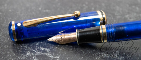 Sheaffer Levenger Connaisseur Blue Fountain Pen