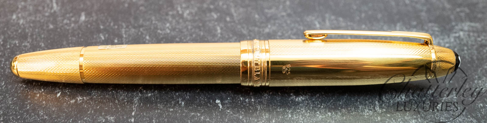 Montblanc Meisterstuck Solitaire Vermeil Barley LeGrand Fountain Pen