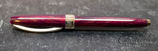 Visconti Hall of Music Sparkling Burgundy Fountain Pen - Image 2
