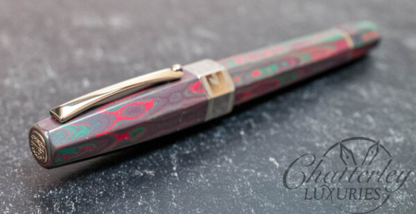 Montegrappa Extra Otto Botanical Limited Edition Fountain Pen Collection - Red Rose - Image 4