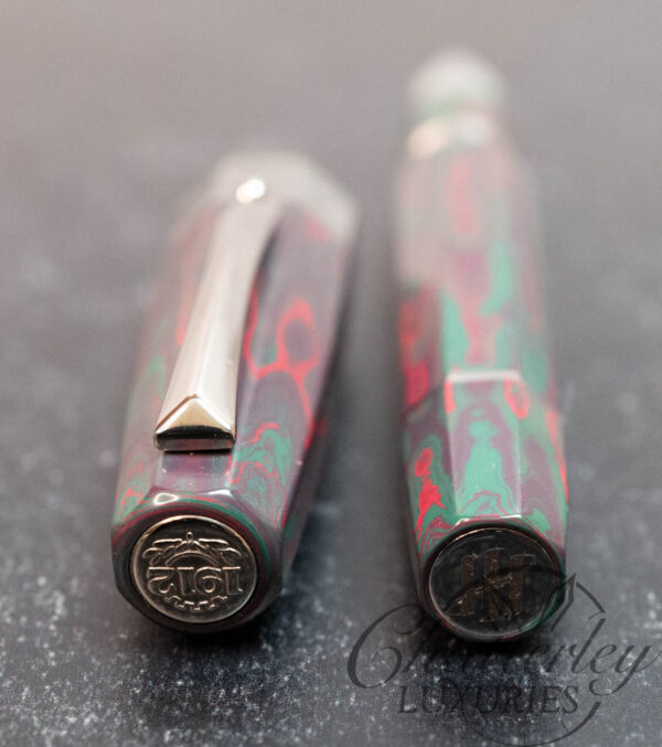 Montegrappa Extra Otto Botanical Limited Edition Fountain Pen Collection - Red Rose - Image 3