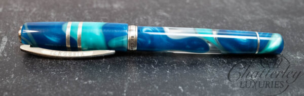 Visconti Homo Sapiens Demo Blue Lagoon Fountain Pen - Image 2