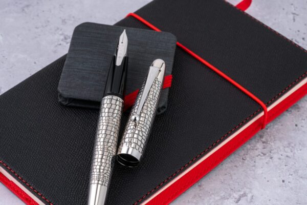 Pilot Silvern Sterling Silver Ishidatami Fountain Pen - Image 4