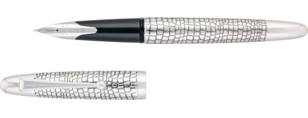 Pilot Silvern Sterling Silver Ishidatami Fountain Pen - Image 2