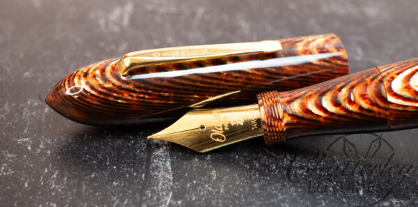 Oldwin Torpedo Arco Brown Spina (Fish Bone Pattern) Limited Edition