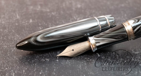 Stipula Model T Graphite Titanium Nib Fountain Pen