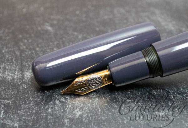 Danitrio Urushi Roiro-migaki Purple on Mikado Clipless Fountain Pen