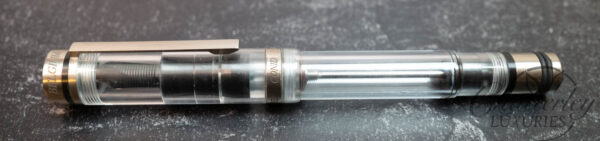 Conid Regular Demonstrator Bulkfiller Titanium Fountain Pen - Image 2