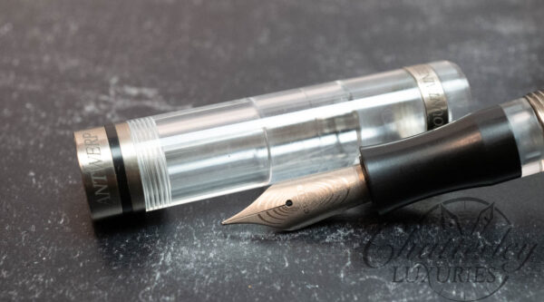 Conid Regular Demonstrator Bulkfiller Titanium Fountain Pen