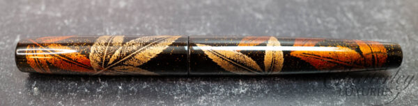 Cypress Maki-e Autumn Leaves Fountain Pen - Image 2