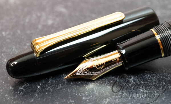 Sailor King of Pens Black Ebonite Fountain Pen