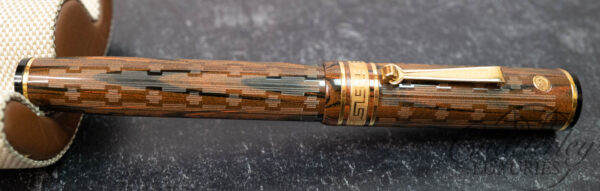 Wahl Eversharp DECOBAND Ebonite Ripple Chased Fountain Pen Collection - Image 3