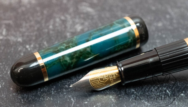 Waterman Phileas Green Marble Fountain Pen