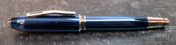 Cross Peerless 125 Quartz Blue Fountain Pen - Image 2