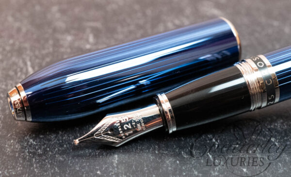 Cross Peerless 125 Quartz Blue Fountain Pen