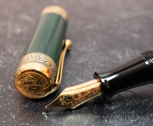 Aurora Dante Alighieri Green Limited Edition Fountain Pen