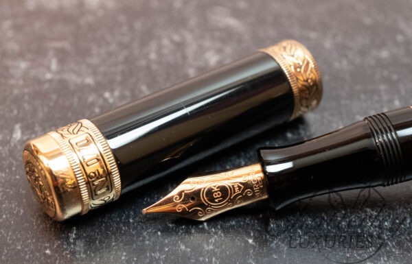 Aurora Dante Inferno Black Limited Edition Fountain Pen - Image 3