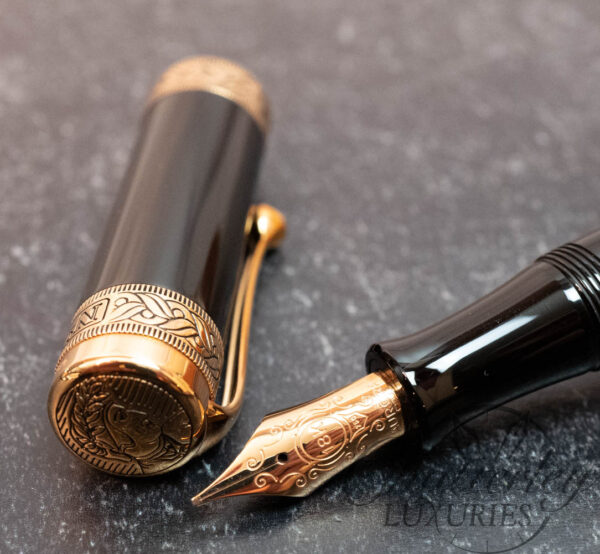 Aurora Dante Inferno Black Limited Edition Fountain Pen