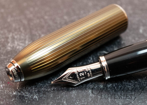 Cross Peerless 125 Titanium Gray Fountain Pen