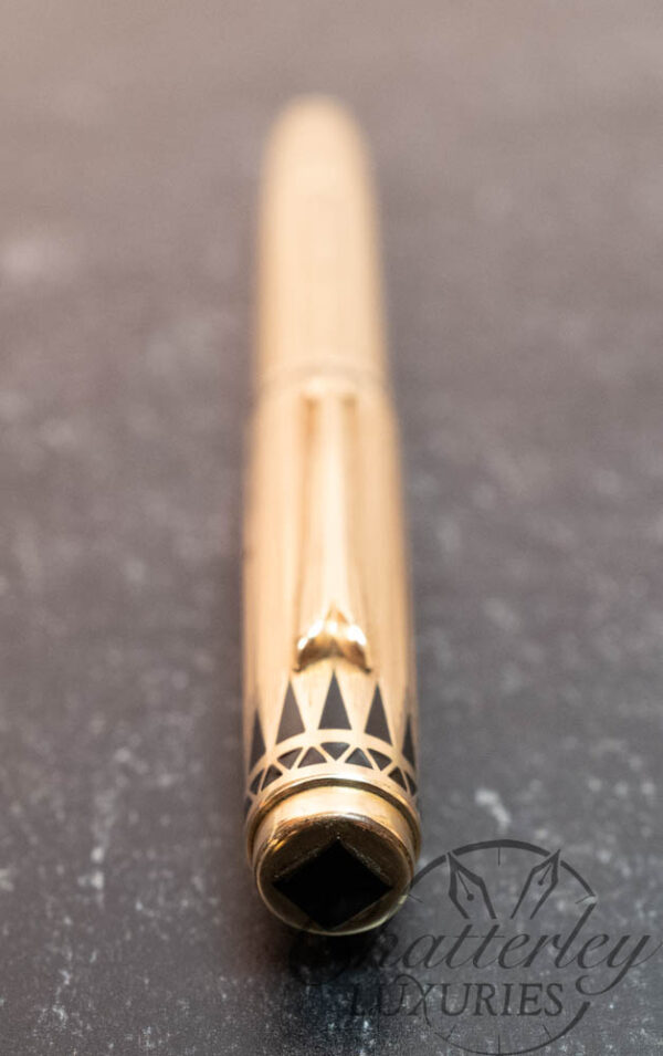 Wahl Eversharp Vintage Coronet Gold-Filled Black Inserts Fountain Pen - Image 3