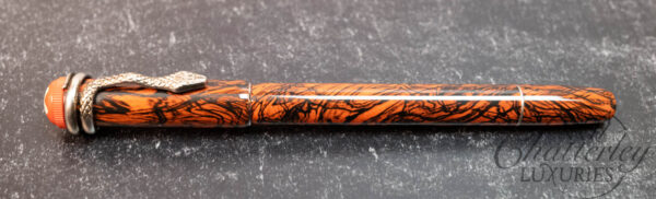 Montblanc Heritage Rouge & Noir Serpent Marble Special Edition Rollerball - Image 2