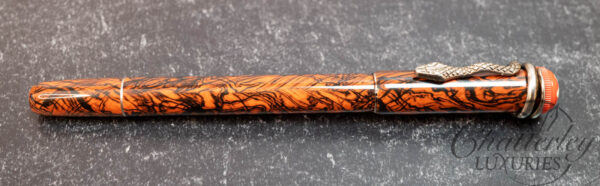 Montblanc Heritage Rouge & Noir Serpent Marble Special Edition Rollerball - Image 3