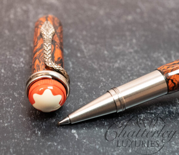 Montblanc Heritage Rouge & Noir Serpent Marble Special Edition Rollerball