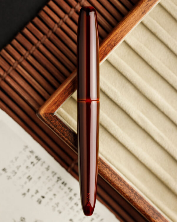 Scribo PIUMA Hane Tamenuri Urushi Limited Edition Fountain Pen - Image 2