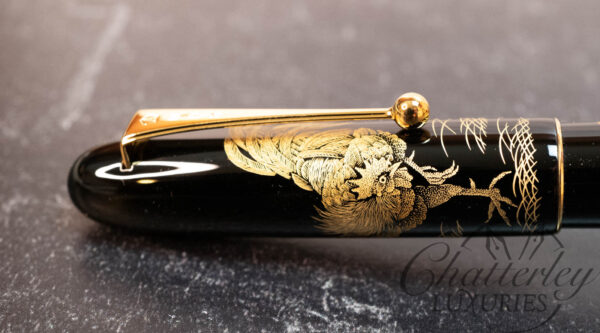 Namiki Yukari Royale Chinkin  Royal Rooster Fountain Pen - Image 6