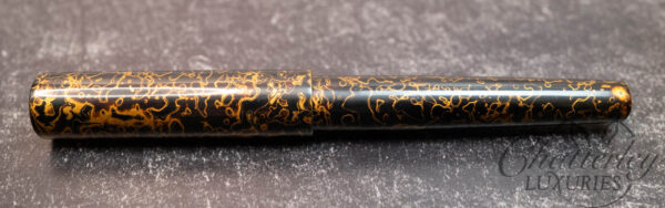 Wancher Sekai Saihi Urushi Kuro-age Fountain Pen - Image 2