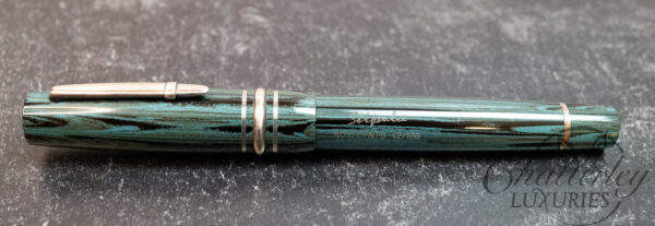 Stipula Novecento Ebonite Turquoise Fountain Pen - Image 2
