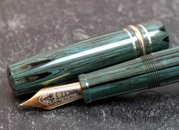 Stipula Novecento Ebonite Turquoise Fountain Pen