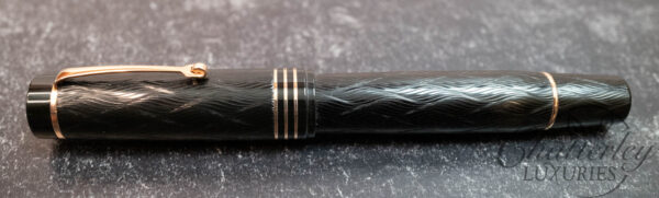 Leonardo Audace Guilloche Black Intense Limited Edition Fountain Pen - Image 2