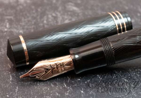 Leonardo Audace Guilloche Black Intense Limited Edition Fountain Pen