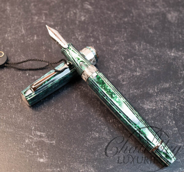 Omas Paragon Green Arco Fountain Pen - Image 4