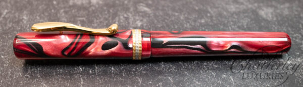 Visconti Kaleido Voyager Burgundy Fountain Pen - Image 2