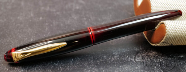 Platinum Izumo Akatame (Red) Urushi Fountain Pen - Image 2