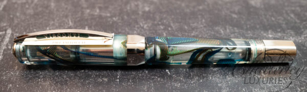 Visconti Opera Master Demonstrator Clear Fountain Pen with inkwell - Image 3