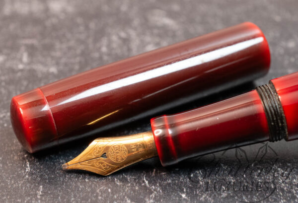 Nakaya Neo Standard Writer Aka Tamenuri Fountain Pen