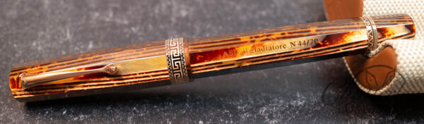 Armando Simoni Il Gladiatore Limited Edition Arco Bronze Fountain Pen - Image 3