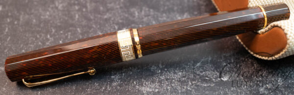 Armando Simoni Club Bespoke Edition Gladiatore Bronze Arco "Spina"  "The Great Gatsby" Celluloid Fountain Pen - Image 4