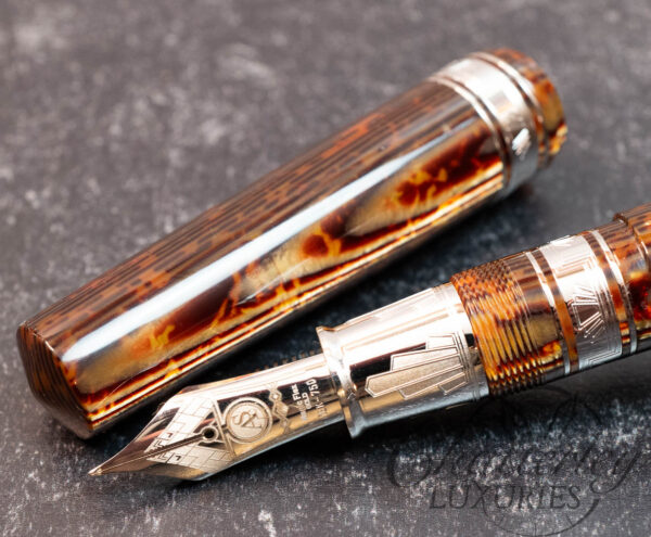 Armando Simoni Club Bologna Extra Three Kings "Arco Bronze" Fountain Pen