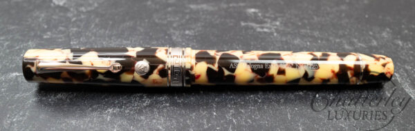 Armando Simoni Club Bologna Extra Vesuvio 305 "Cream Ebony" Fountain Pen - Image 2